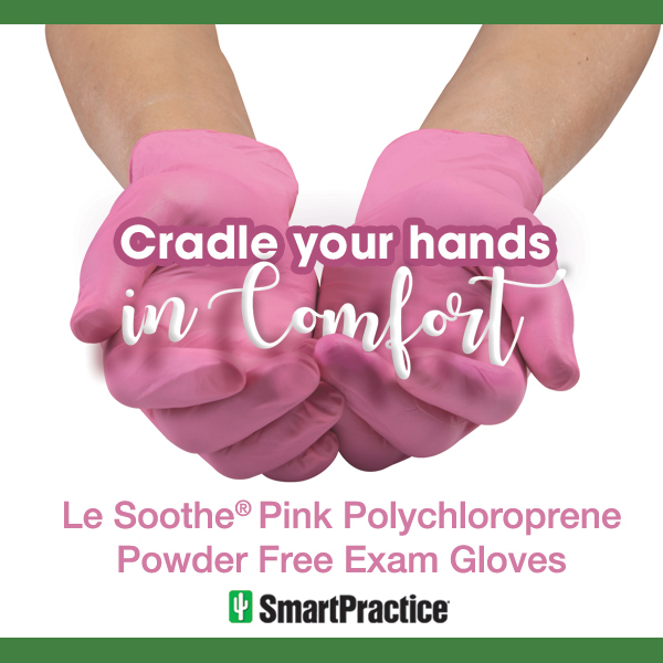 Le Soothe® Pink Polychloroprene NonLatex Exam Gloves » SmartPractice Blog