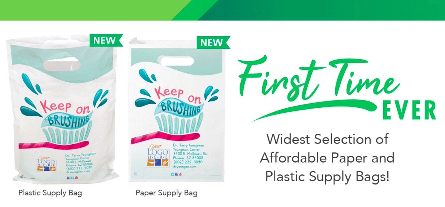 Full Color Paper Patient Supply Bags Are Here » SmartPractice Blog